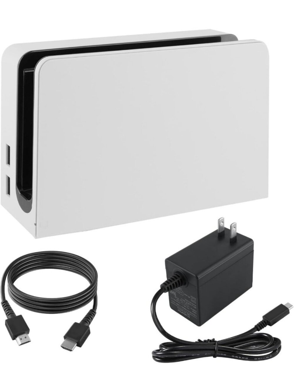 3-in-1 TV Dock Station for Nintendo Switch & OLED, 1080P HDMI, LAN Port, AC